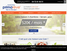 Tablet Screenshot of primareve.fr